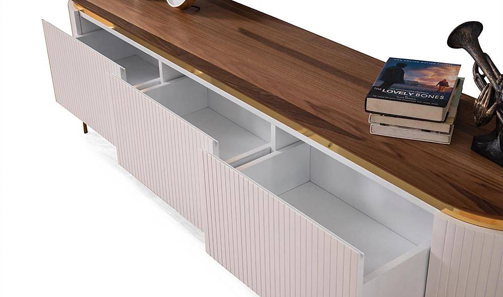 Mood Ekru Tv Sehpası TV Ünitesi