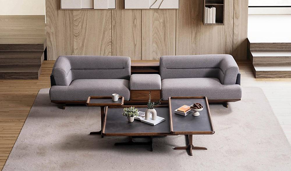 Neo Dörtlü Sehpa Seti Sehpa ve Aksesuar