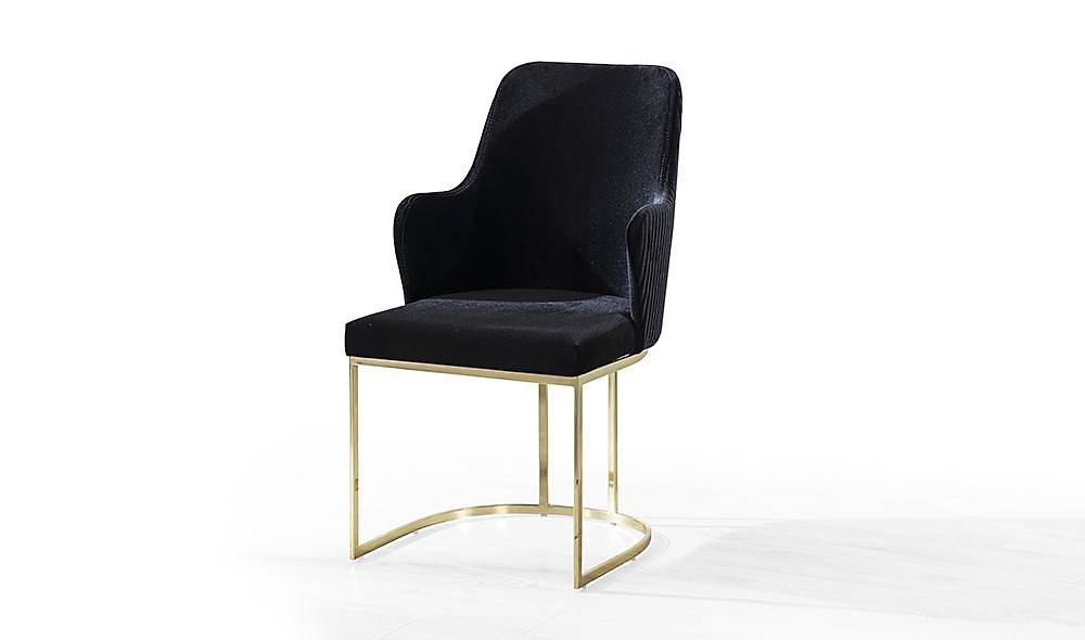 Cavalli Luxury Siyah Masa Takımı Masa Sandalye