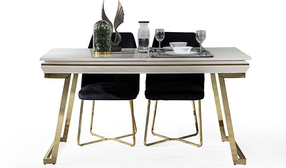 Rixos Luxury Ekru Masa Takımı Masa Sandalye