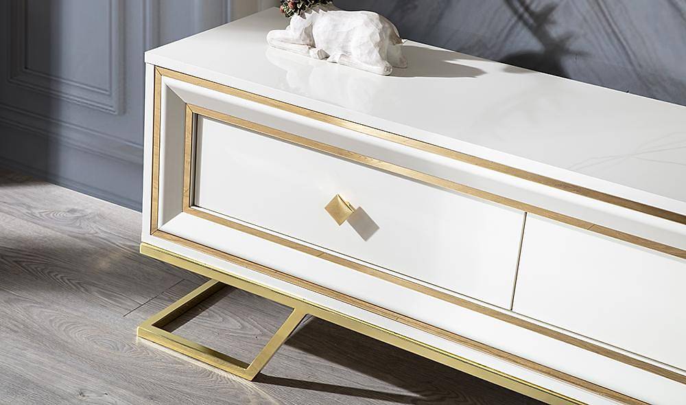 Rixos Luxury Ekru Tv Ünitesi TV Ünitesi