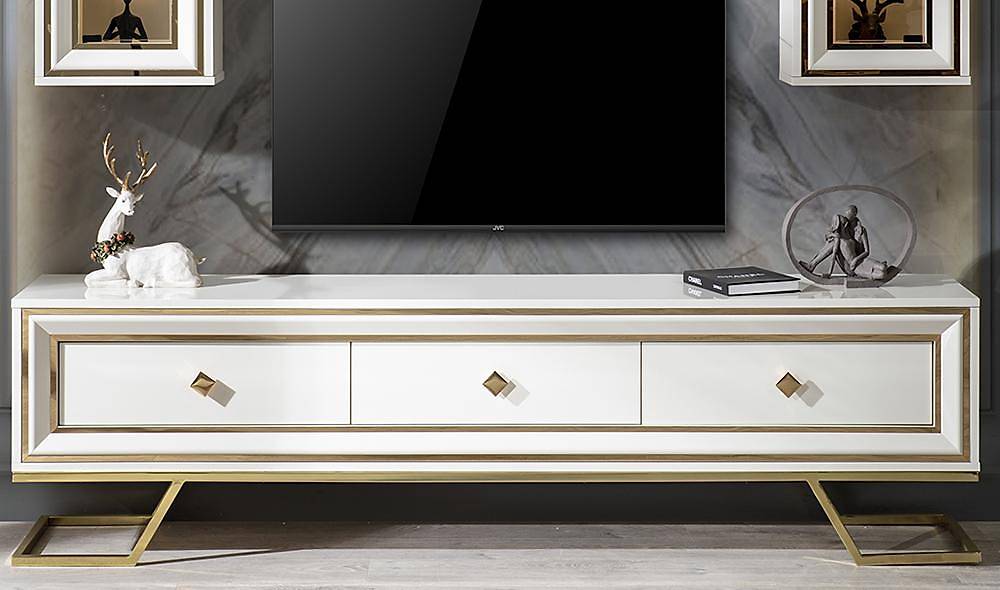 Rixos Luxury Ekru Tv Ünitesi TV Ünitesi