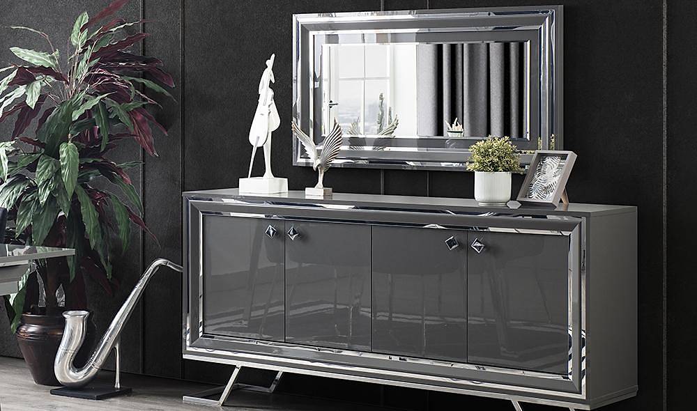 Rixos Luxury Gri Yemek Odası Luxury Yemek Odası