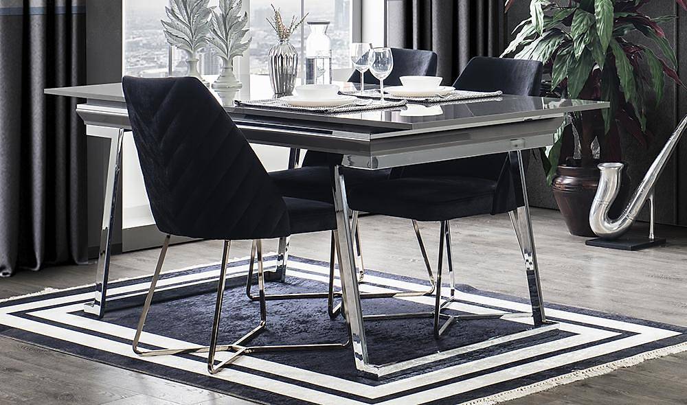 Rixos Luxury Gri Yemek Odası Luxury Yemek Odası