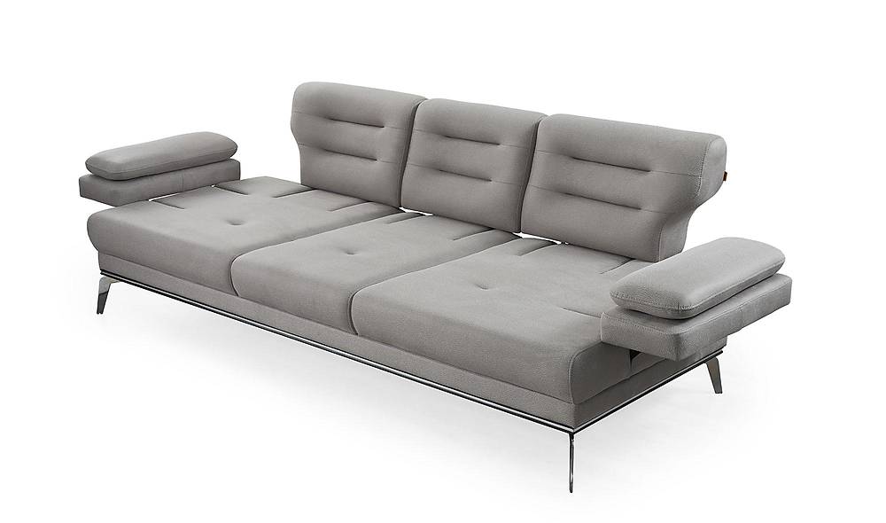 Vienay Siyah - Gri Koltuk Takımı Koltuk Takımı