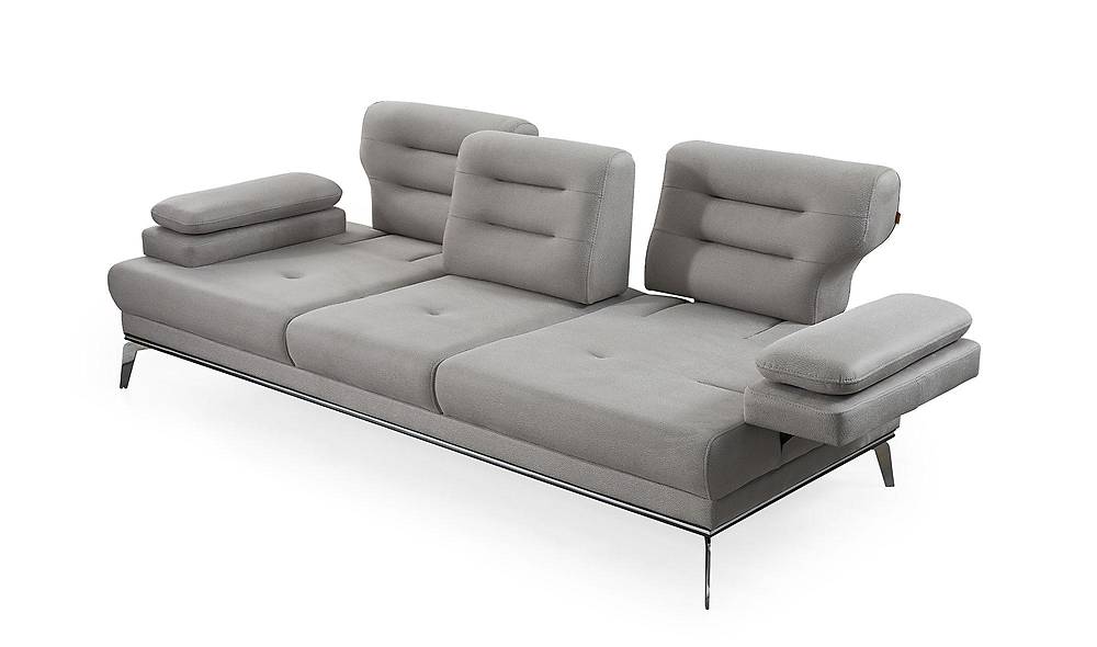 Vienay Siyah - Gri Koltuk Takımı Koltuk Takımı