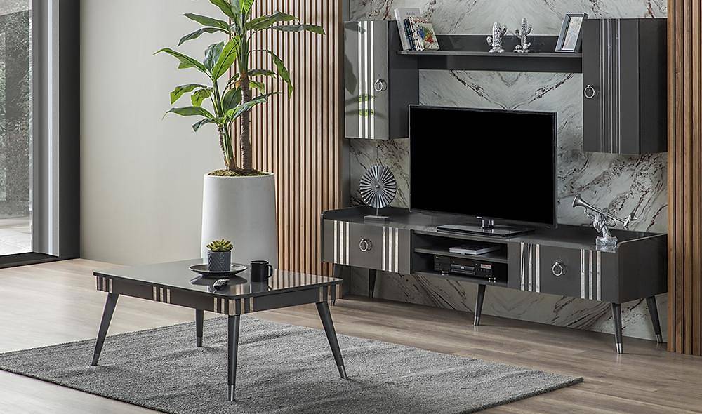 Karnaval Antrasit Yemek Odası Yemek Odası