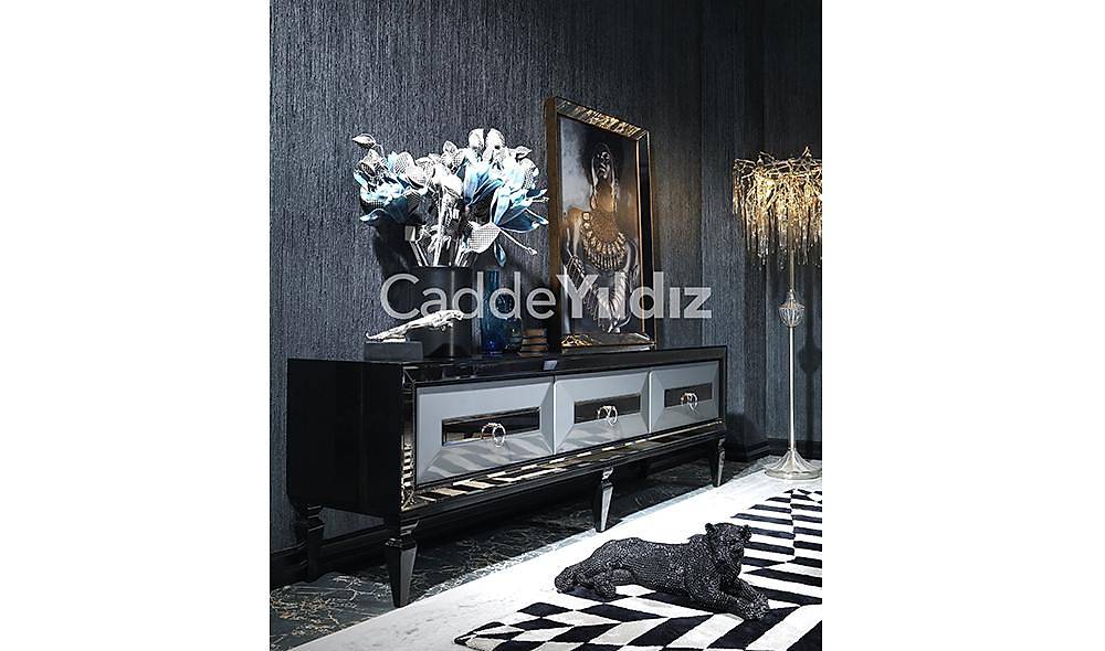 Rustik Luxury Tv Ünitesi TV Ünitesi