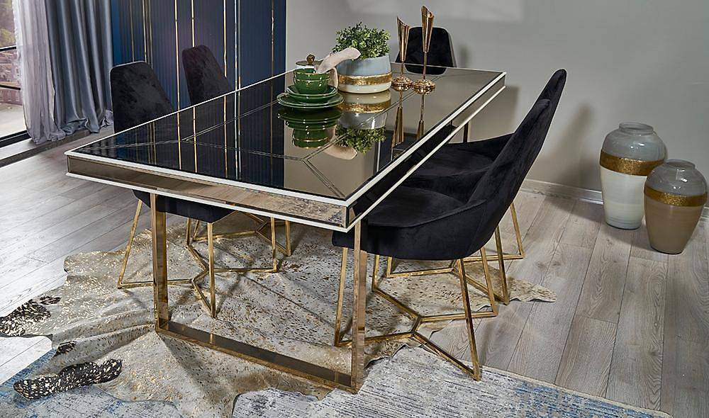 Luxe Luxury Yemek Masası Takımı Yemek Masası Takımı