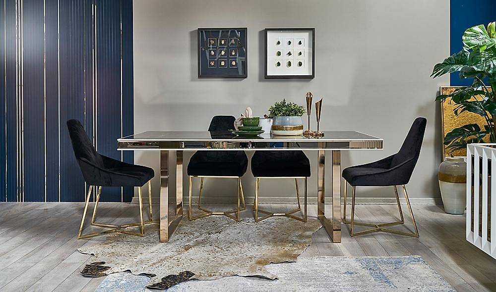 Luxe Luxury Yemek Masası Takımı Yemek Masası Takımı