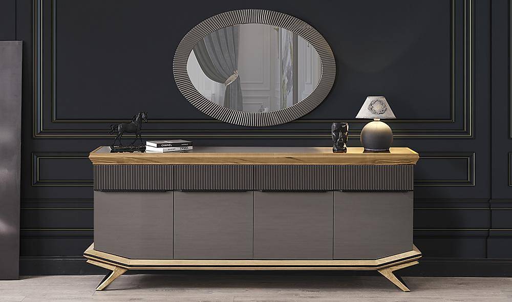 Larina Antrasit Yemek Odası Yemek Odası