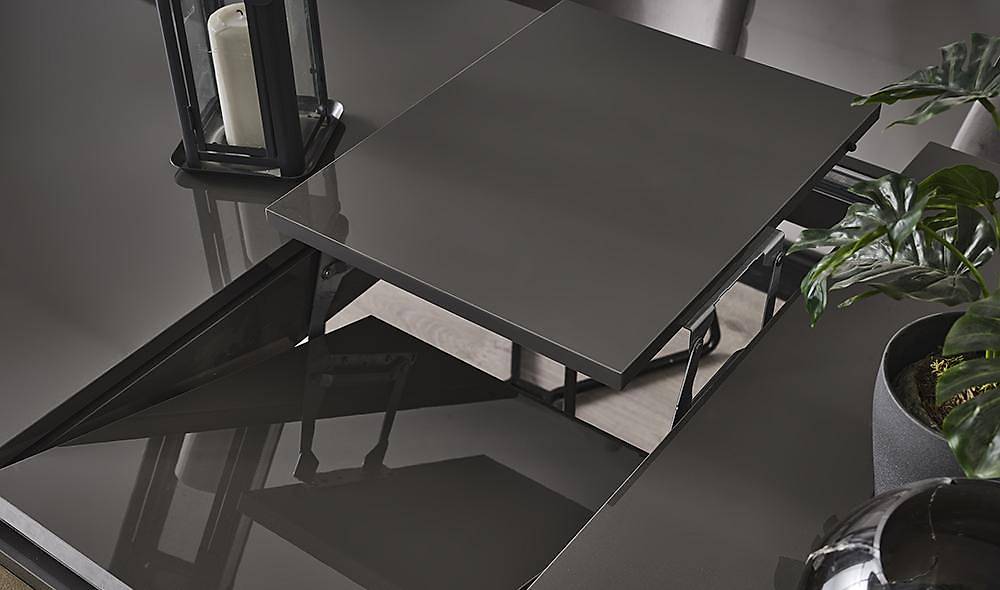 Larina Antrasit Masa Takımı Masa Sandalye