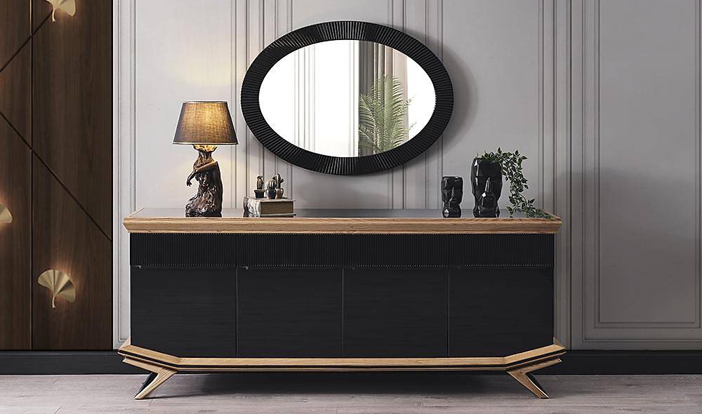 Larina Siyah Yemek Odası Yemek Odası