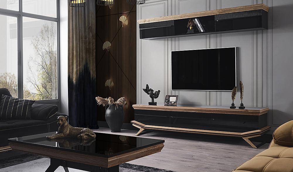 Larina Siyah Yemek Odası Yemek Odası