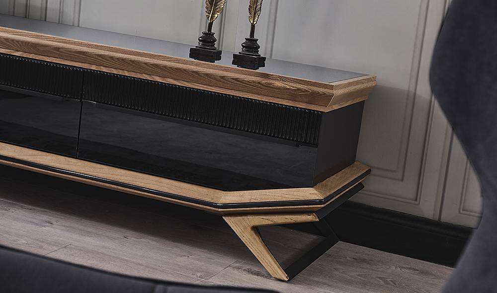 Larina Siyah Tv Ünitesi TV Ünitesi