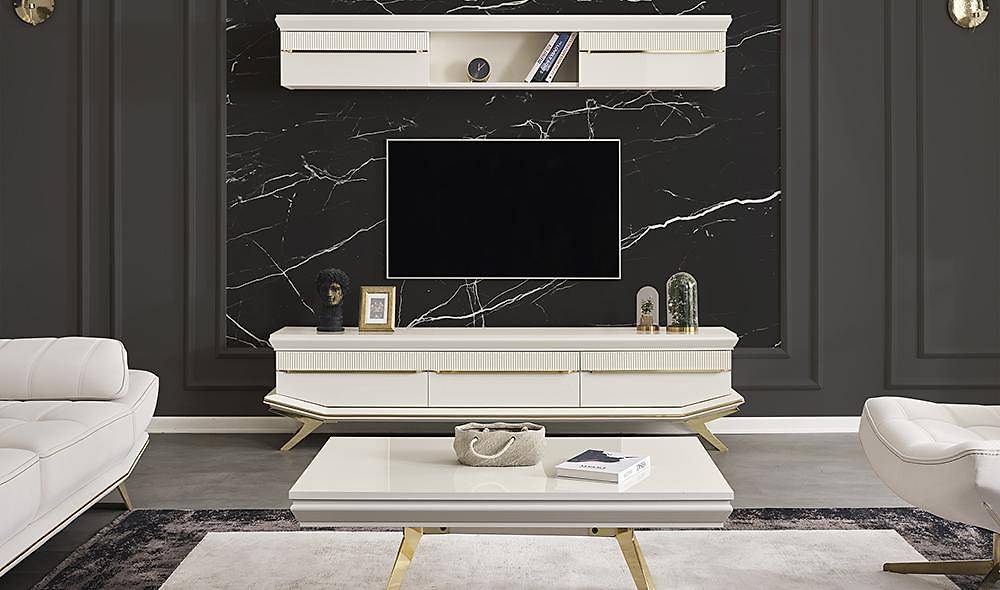 Clara Ekru Gold Yemek Odası Yemek Odası