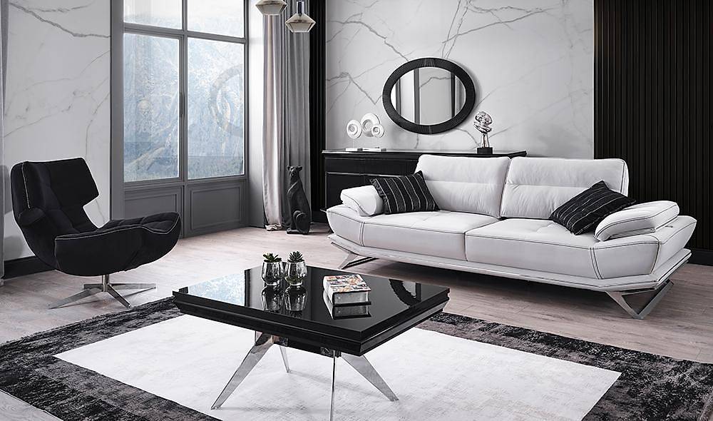 Clara Siyah Koltuk Takımı Koltuk Takımı