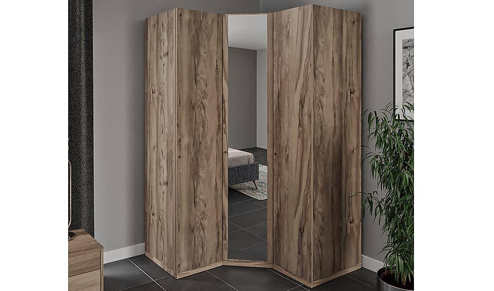 Bristol Köşe Gardolap Kapaklı Gardırop