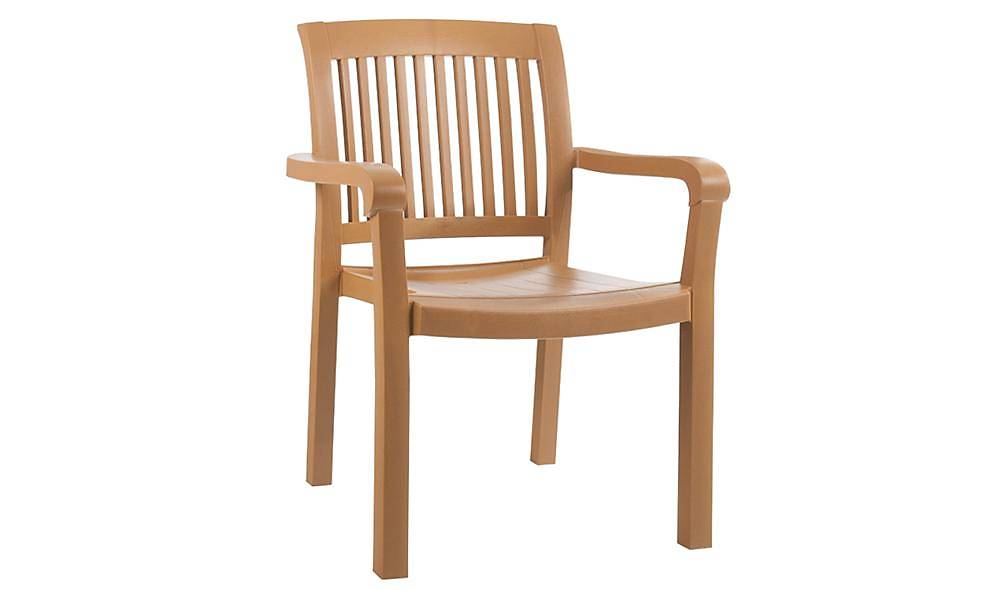 Mistral Plastik Sandalye 4 Adet Bahçe Mobilyası