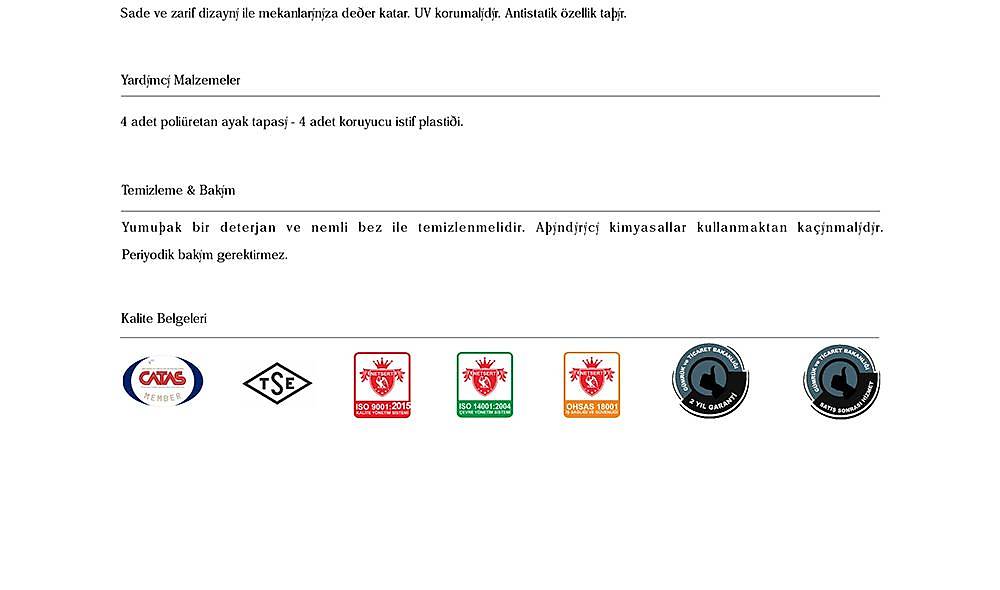 Fame-S Soft Sandalye 2 Adet Bahçe Mobilyası