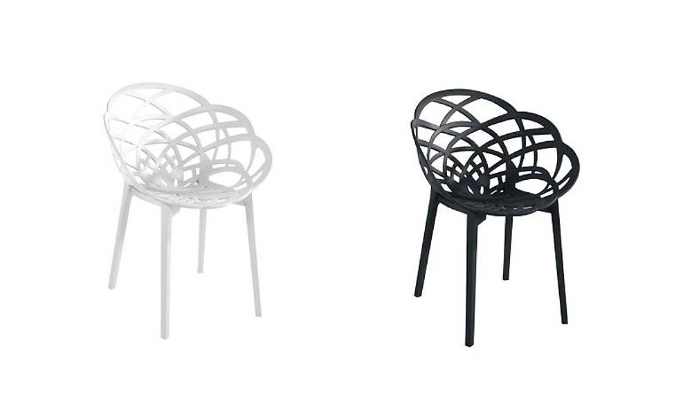 Flora Sandalye 2 Adet Bahçe Mobilyası