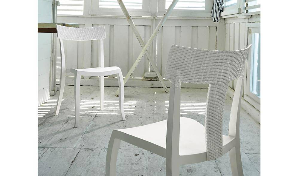 Toro-S Rattan Sandalye 2 Adet Bahçe Mobilyası