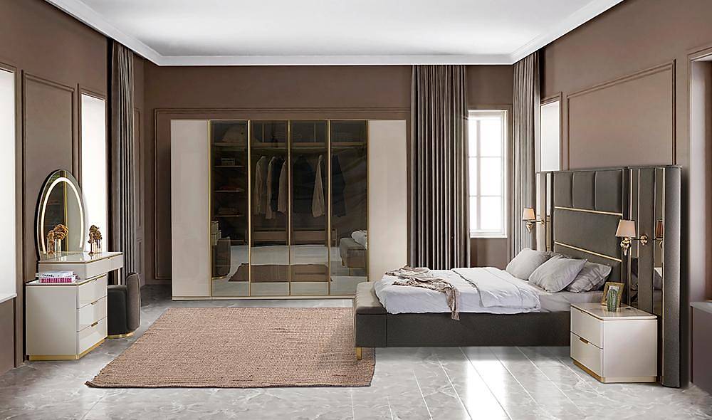 Kıbrıs 6 Kapılı Yatak Odası Yatak Odası