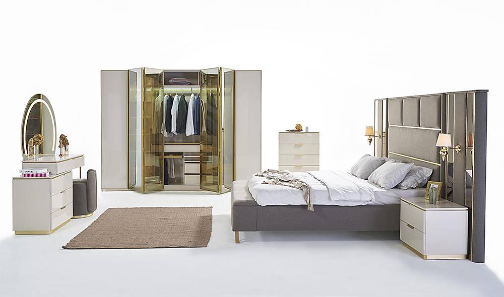 Kıbrıs 6 Kapılı Yatak Odası Yatak Odası