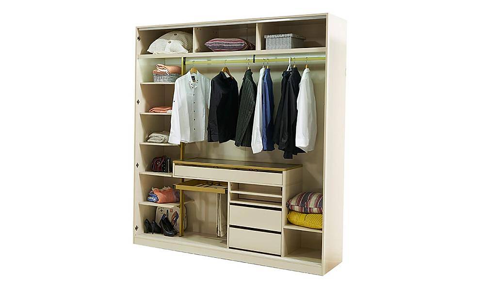 Kıbrıs 200 Cm Gardrop Giyinme Odası