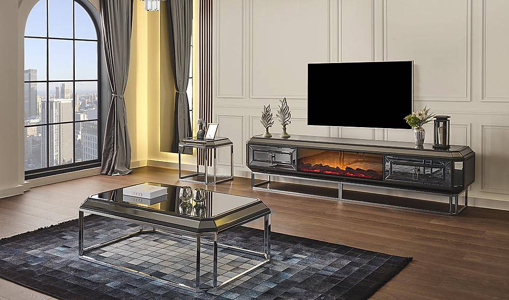 Despina Şömineli Tv Ünitesi TV Ünitesi