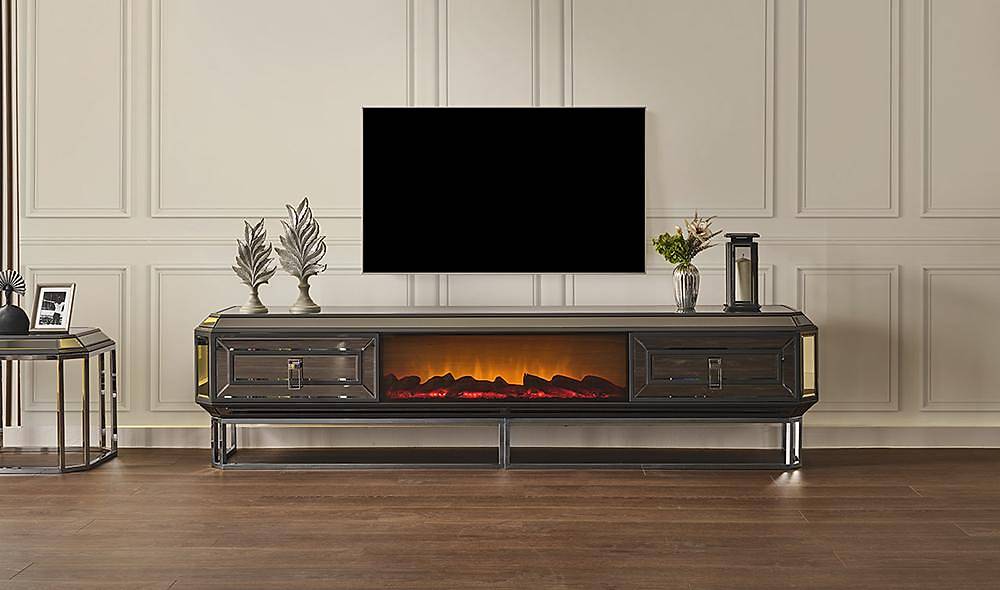 Despina Şömineli Tv Ünitesi TV Ünitesi