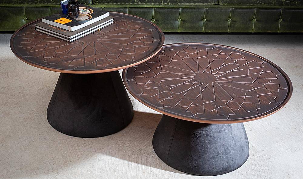 İbiza İkili Orta Sehpa Seti Sehpa ve Aksesuar