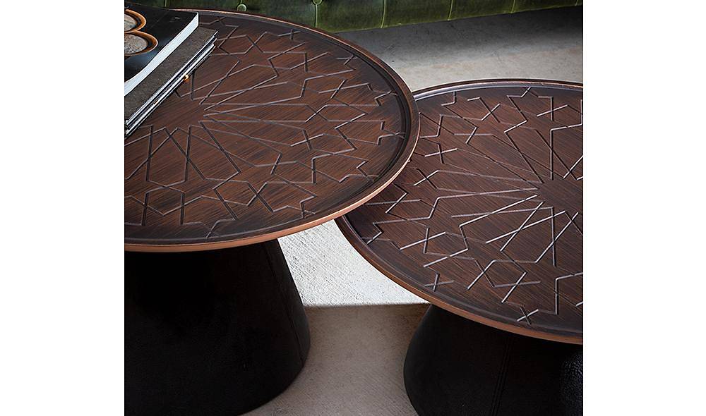 İbiza İkili Orta Sehpa Seti Sehpa ve Aksesuar