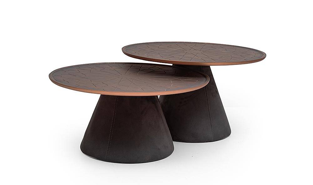 İbiza İkili Orta Sehpa Seti Sehpa ve Aksesuar