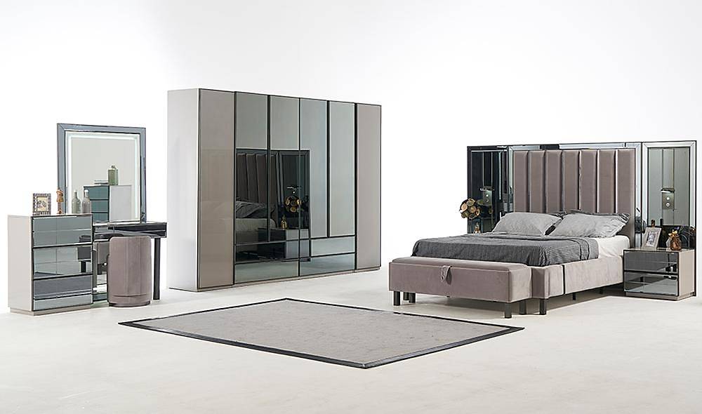 Zirkon 6 Kapılı Yatak Odası V2 Yatak Odası