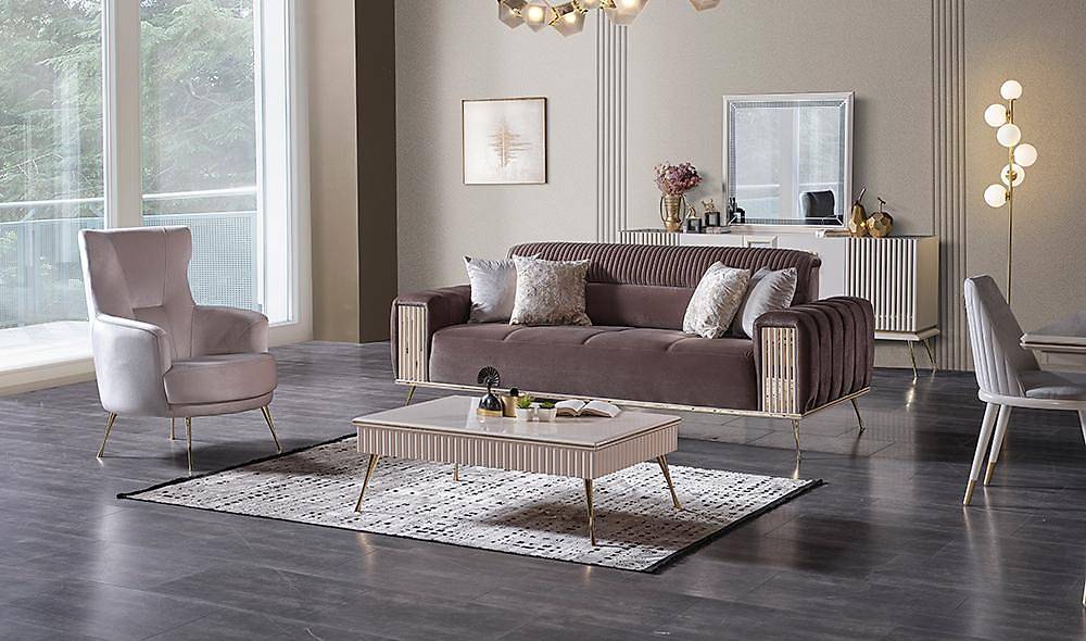 Ada Koltuk Takımı Metal Kasa Koltuk Takımı