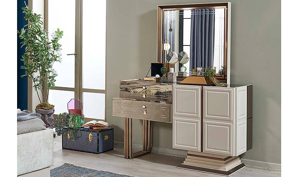 Peru Bazalı Yatak Odası Yatak Odası