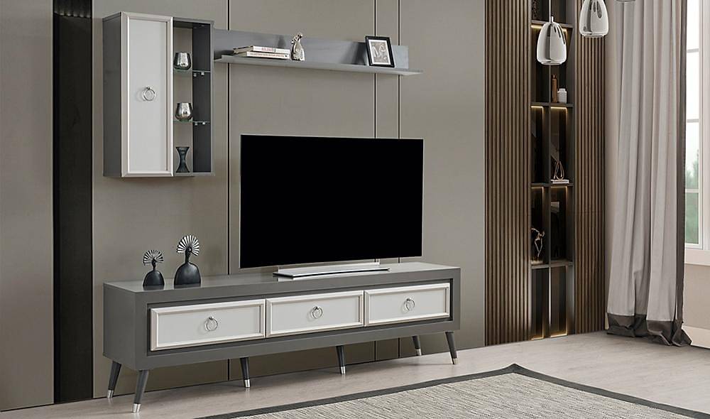 İzmit Gri Tv Ünitesi TV Ünitesi