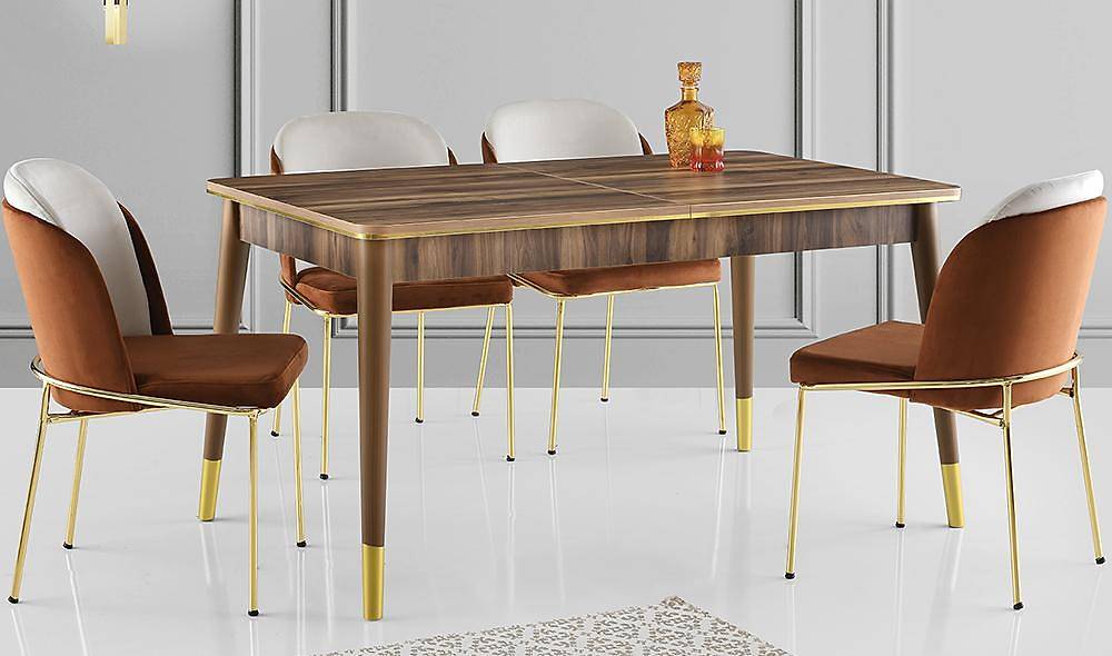 Kristal Yemek Masası Takımı Yemek Masası Takımı