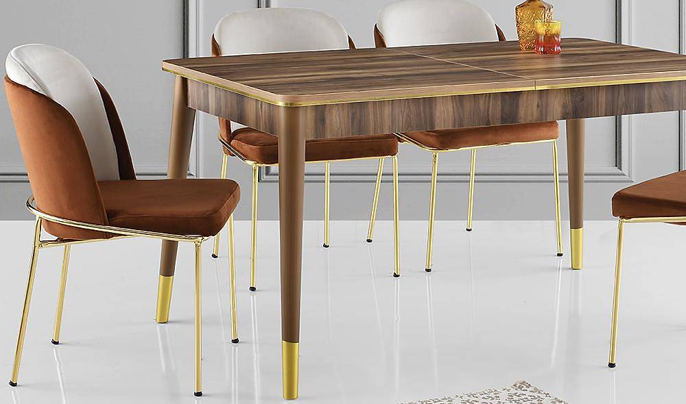 Kristal Yemek Masası Takımı Yemek Masası Takımı