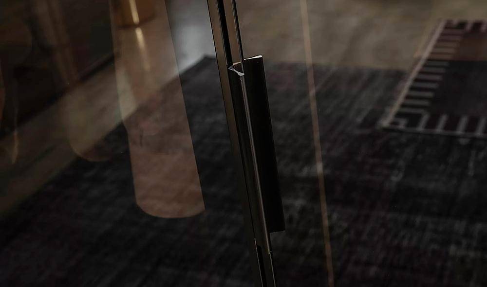 Suare Antrasit Köşe Gardrop Giyinme Odası