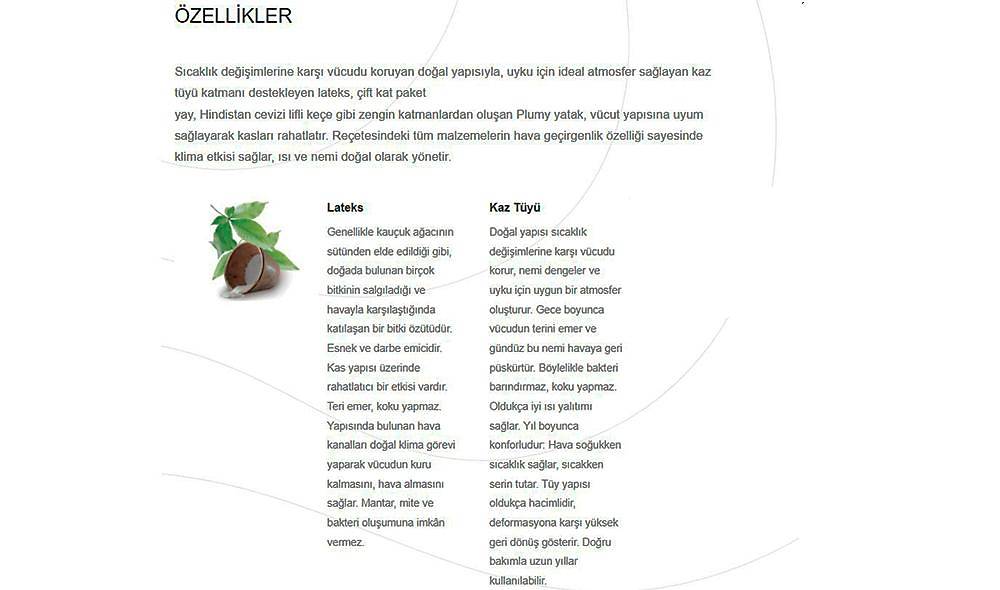 Plumy Baza + Başlık + Yatak Baza Setleri