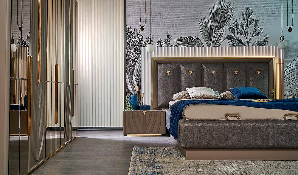 Hilton Bazalı Yatak Odası Yatak Odası