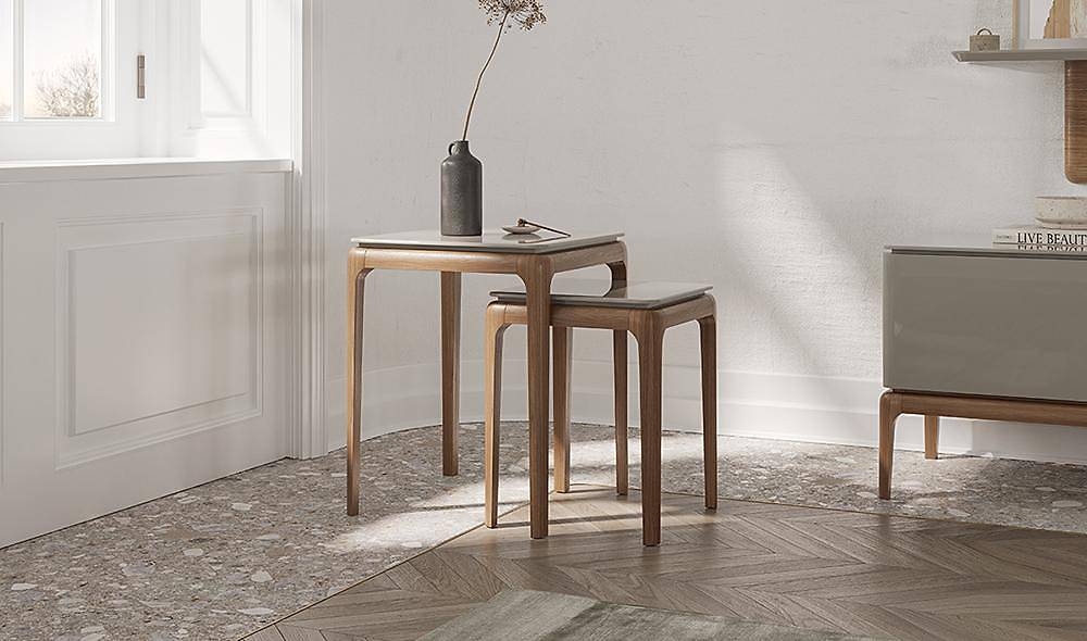 Albero Lux İkili Zigon Sehpa Sehpa ve Aksesuar