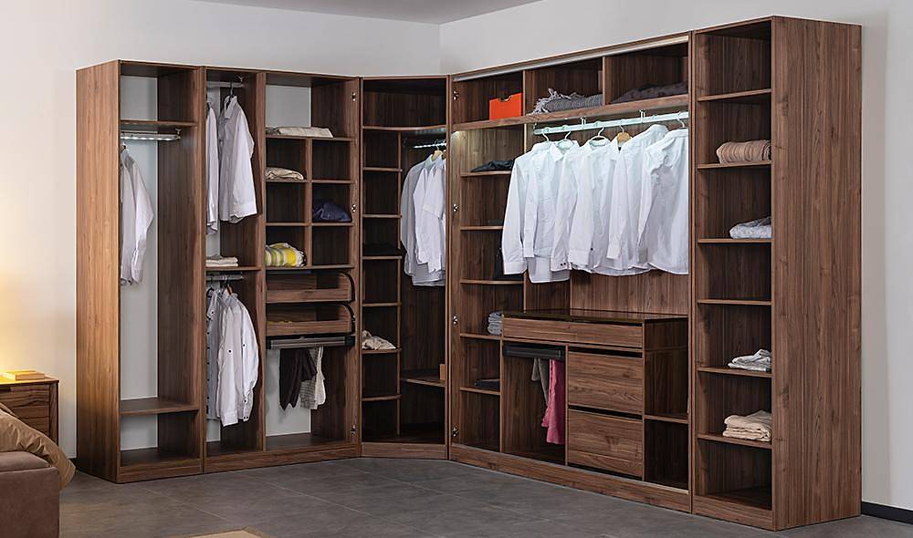 Beykoz Köşe Gardrop Giyinme Odası