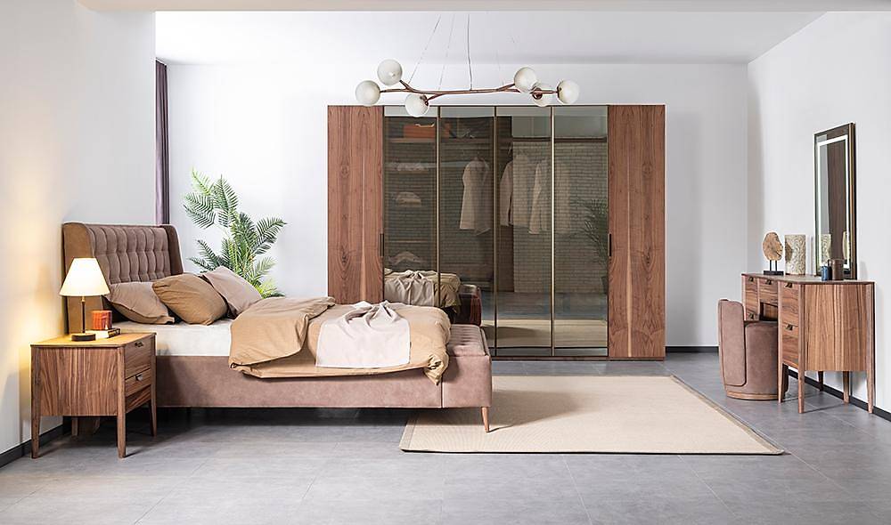 Beykoz Bazalı 6 Kapılı Yatak Odası Yatak Odası