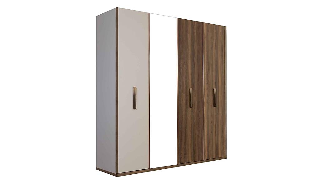 Paradise Köşe Gardolap Kapaklı Gardırop