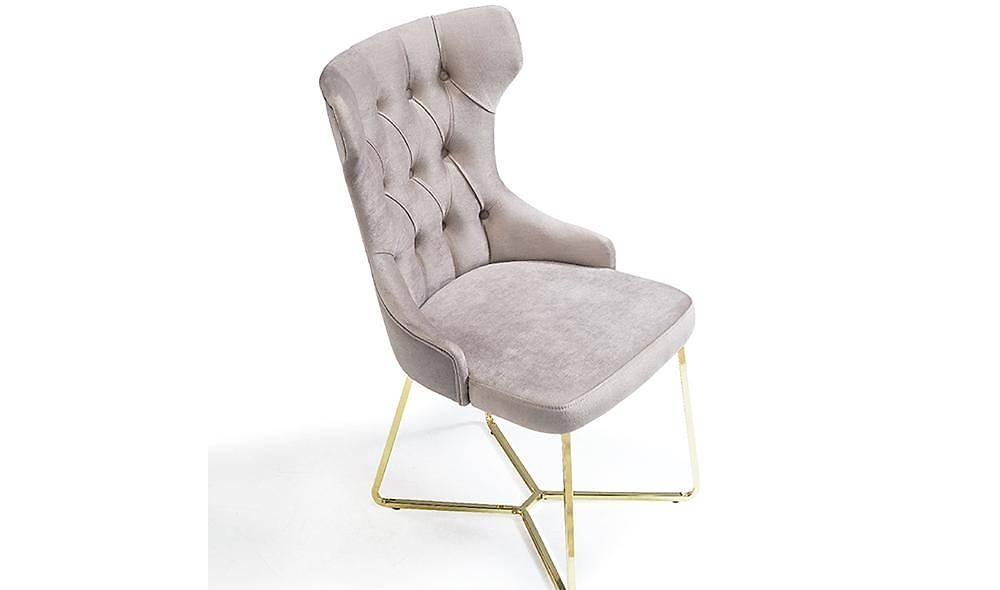 Milano Gold Sandalye 6 Adet Masa Sandalye