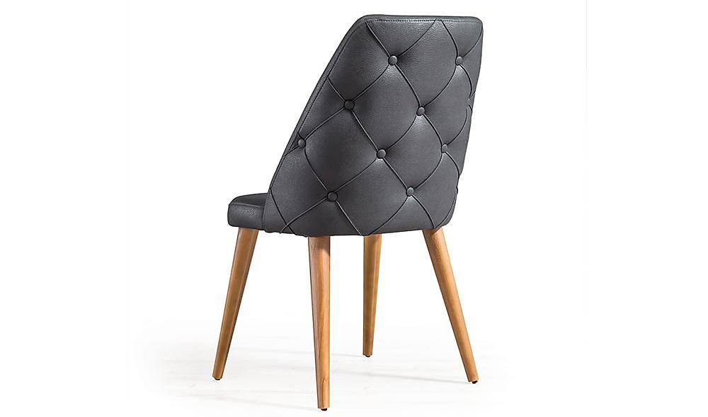 Mira Kapitoneli Sandalye 6 Adet Masa Sandalye