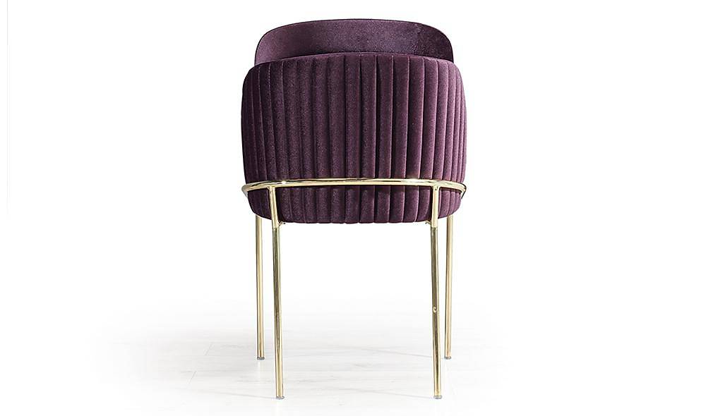 Viyana Gold Sandalye 6 Adet Masa Sandalye